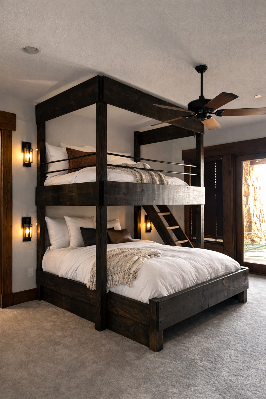 Park City Mountain Custom Bunk Bed view 3