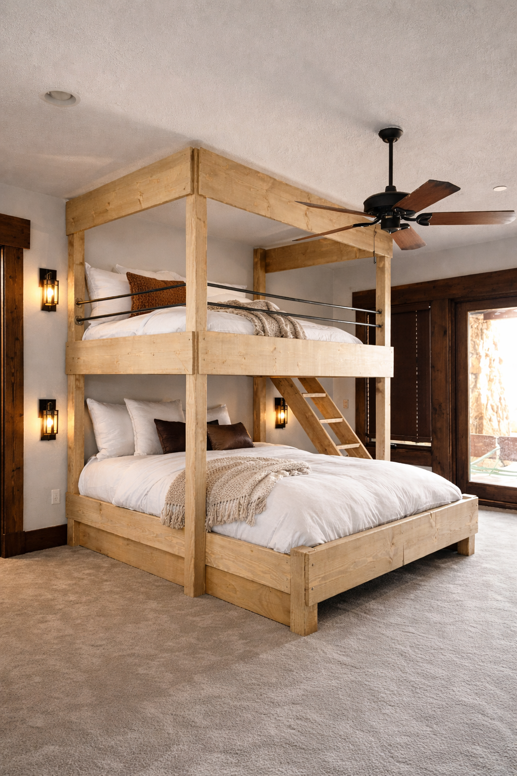 Park City Mountain Custom Bunk Bed view 4