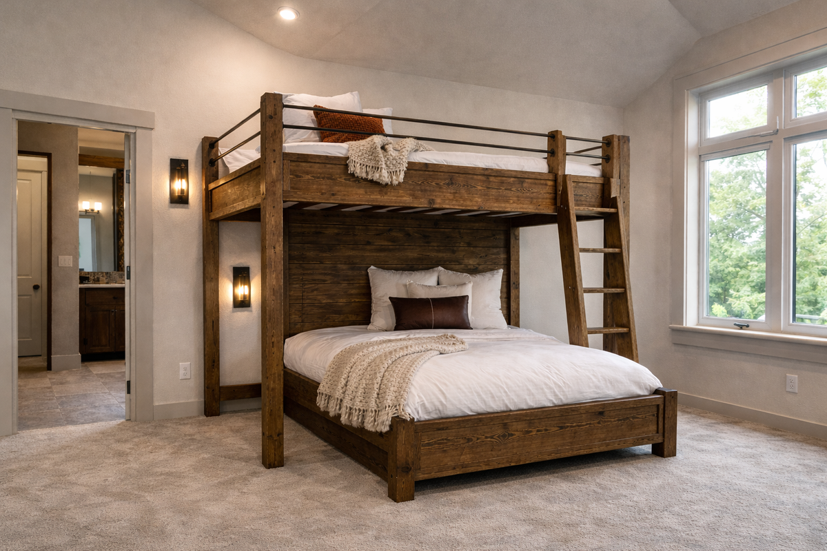 Guardsman Pass Custom Bunk Bed view 4